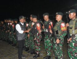 Prajurit Yonif 301/PKS Pulang Tugas Disambut Bupati Sumedang