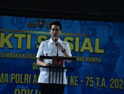 Wabup Fajar Apresiasi Bakso Serdik Sespimma Polri Angkatan 75 di Sumedang