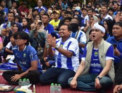 Nobar Bupati Dony dan Wabup Fajar Persib Sudah Memberikan Kebahagiaan