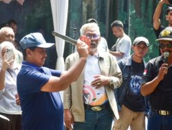 Kejuaraan Lempar Pisau dan Kampak Bupati Sumedang Cup Diikuti 130 Peserta