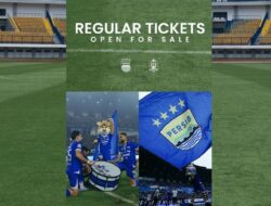 Tiket Persib vs Persijap Tersedia hanya di Persib App