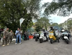 Meriahkan Puncak HUT ke-27 Kota Depok, Ratusan Bikers Gelar Konvoi