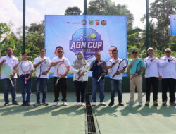 Wabup Tuti Buka Turnamen Tenis Mayday AGN Cup 2026, Tandai dengan First Service