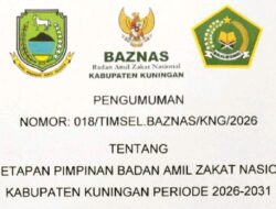 Lima Pimpinan Baznas Kabupaten Kuningan 2026-2031 Resmi Ditetapkan