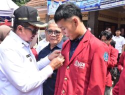 Bupati Dony Melepas 485 Mahasiwa UPI Kuliah Kerja Nyata di Empat Kecamatan