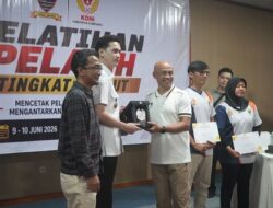 Pelatihan Pelatih untuk Porprov Jabar Ditutup Wakil Bupati Sumedang M. Fajar Aldila