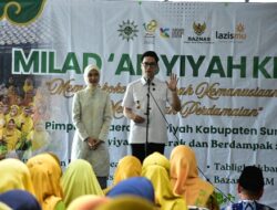Wabup Fajar Didampingi Istri di Milad ‘Aisyiyah ke-109, Ini Pesannya