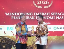 Pelayanan Publik Pemkab Sumedang Raih Disway Top Regional Leader Award 2026