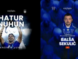 Pengganti Andrew Jung, Persib Rekrut Mesin Gol Asal Montenegro 