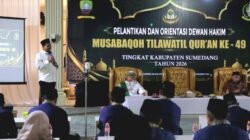 Bupati Dony Lantik 45 Dewan Hakim MTQ ke-49