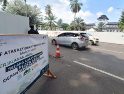 Akses Jalan Diponegoro Depan Gedung Sate Bandung Resmi Ditutup Jumat 10 Juli 2026