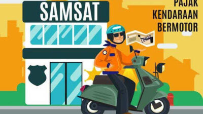 Petugas Samsat di Jabar Datangi Pemilik Kendaraan yang Belum Bayar Pajak  
