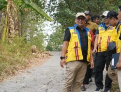 Ambles Jalan Haurpapak Sumedang Terkendala Izin Kemenhut