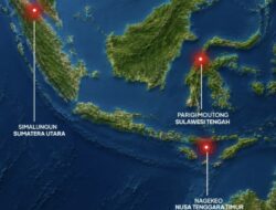 3 Sumber Gempa yang  Guncang NTT hingga Sumut, Ini Penjelasan BMKG
