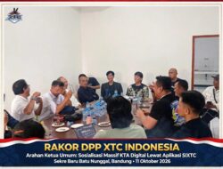 Ketum XTC Indonesia Instruksikan Sosialisasikan KTA Digital Lewat Aplikasi SIXTC